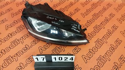 světlomet přední pravý - kompletní xenon LED VW Golf VII 5G1941032