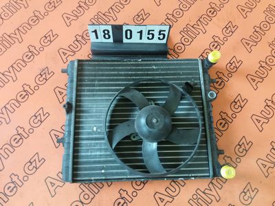 Chladič s ventilátorem (XS 6Q0121201HA) ŠKODA
    