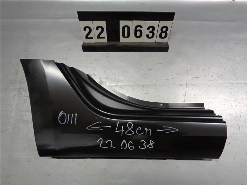 Škoda Octavia 3 výřez prahu, pravá zadní strana