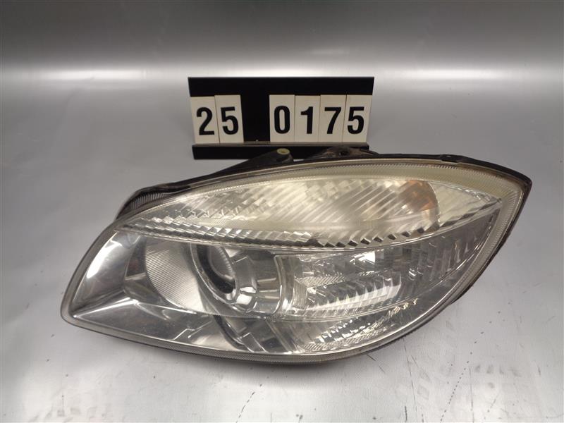 levé přední světlo škoda fabia II čočka