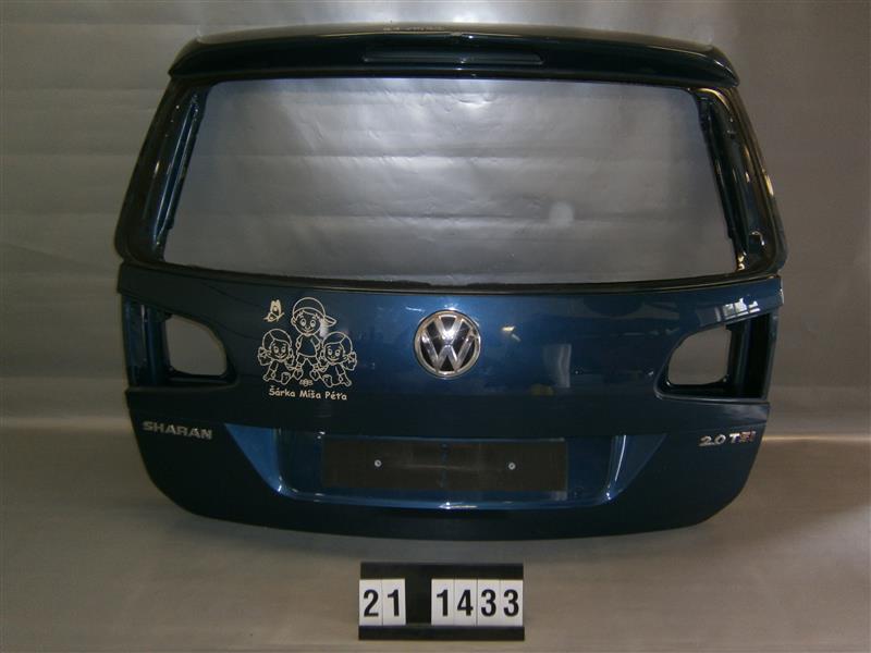 Volkswagen SHARAN zadní páté dveře model od roku 2010