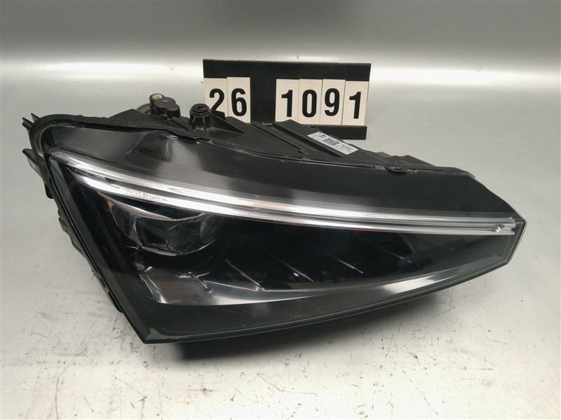 pravé přední světlo LED Škoda Scala 657 941 016 A