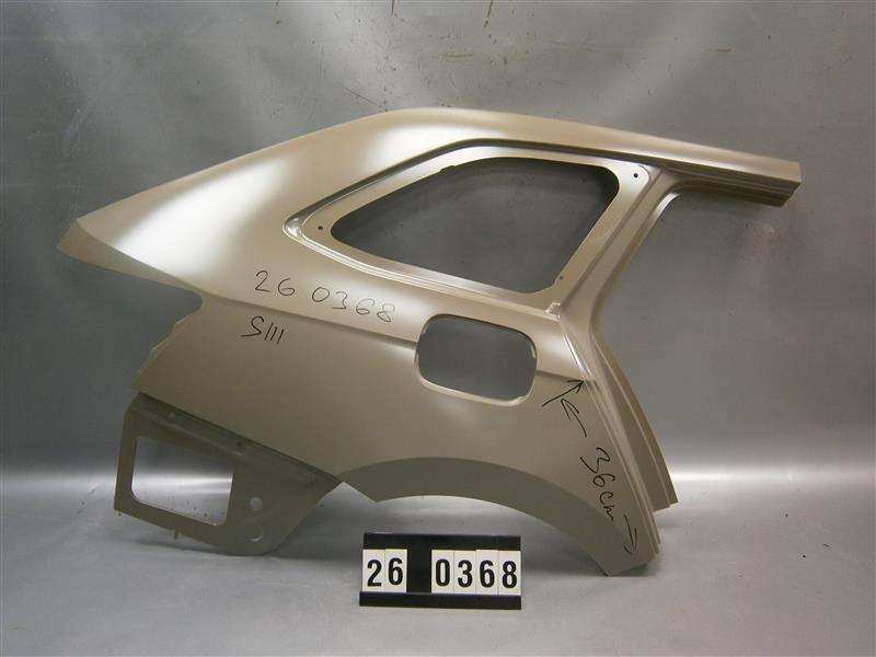 pravý zadní blatník Škoda Superb III kombi výřez