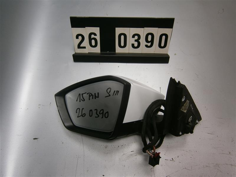 levé zpětné zrcátko Škoda Superb III 15 pinů