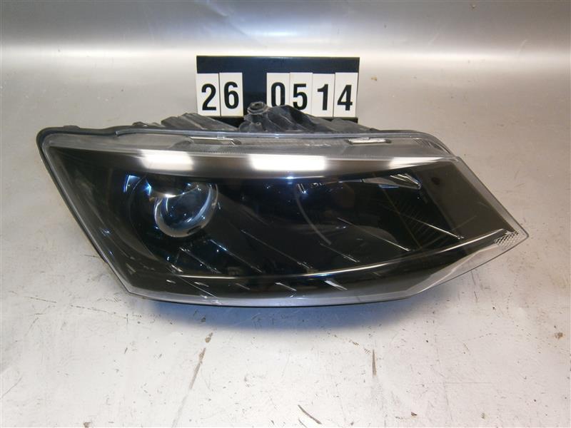 pravý přední světlomet Škoda Fabia III čočka + LED 6V1 941 016 B